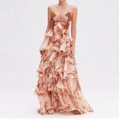 BUTTERFLY MAXI DRESS